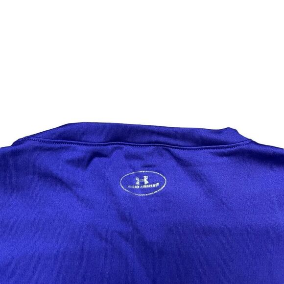 UNDER ARMOUR Coldgear Crewneck Long Sleeve Base Layer Shirt Purple Size Large - Picture 6 of 6